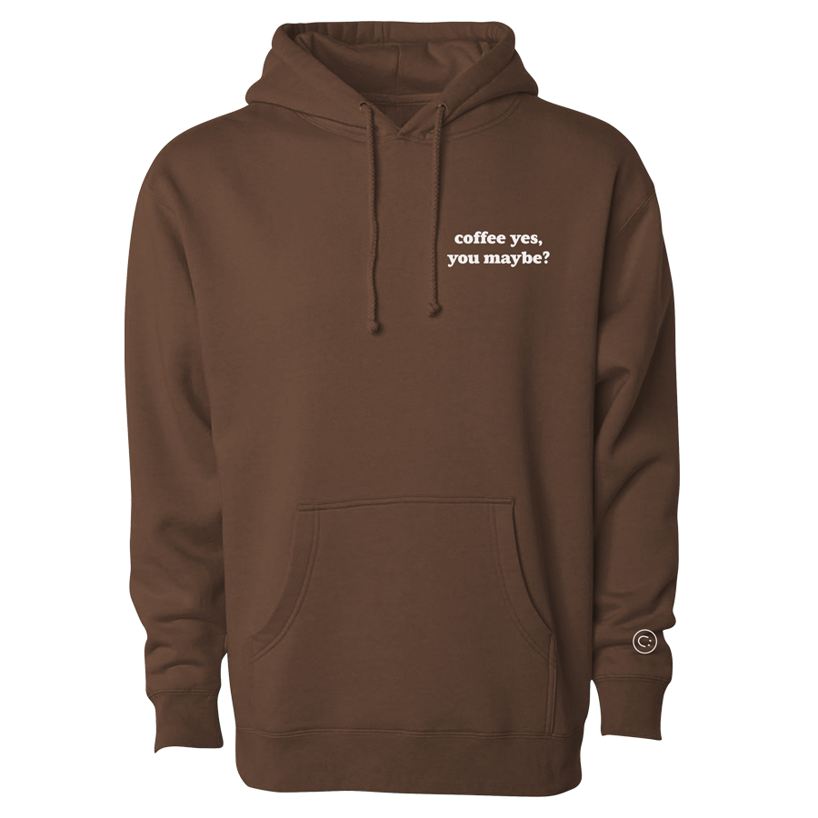 Charli D Amelio Coffee Yes You Maybe Chestnut Hoodie Shop Now